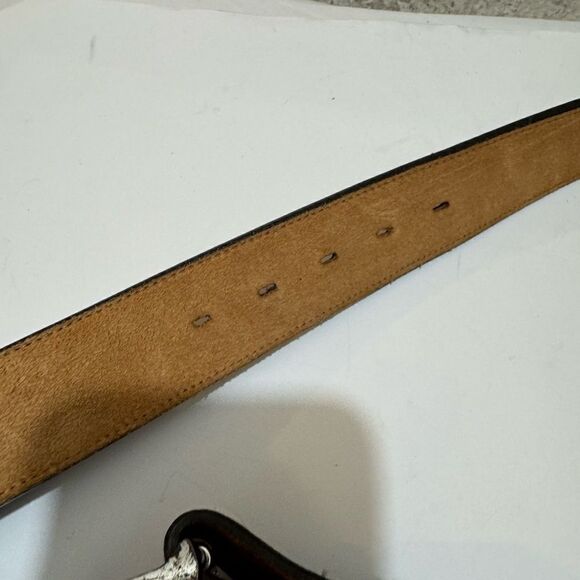Nocona Genuine Lizard belt size 23
